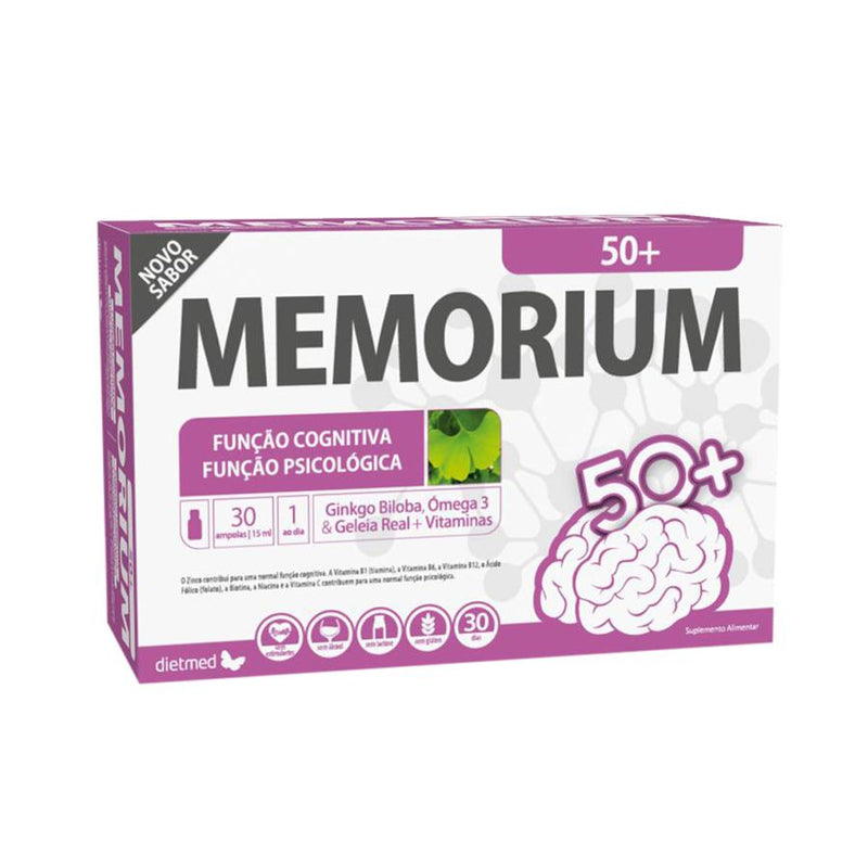 Dietmed Memorium 50+ 30 Ampolas