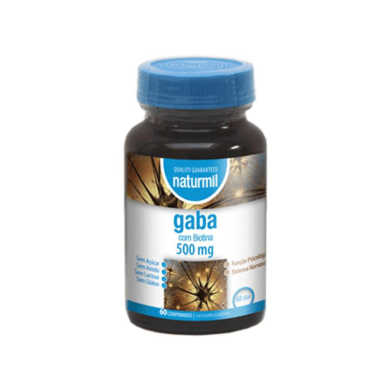 Naturmil GABA 500mg 60 comprimidos