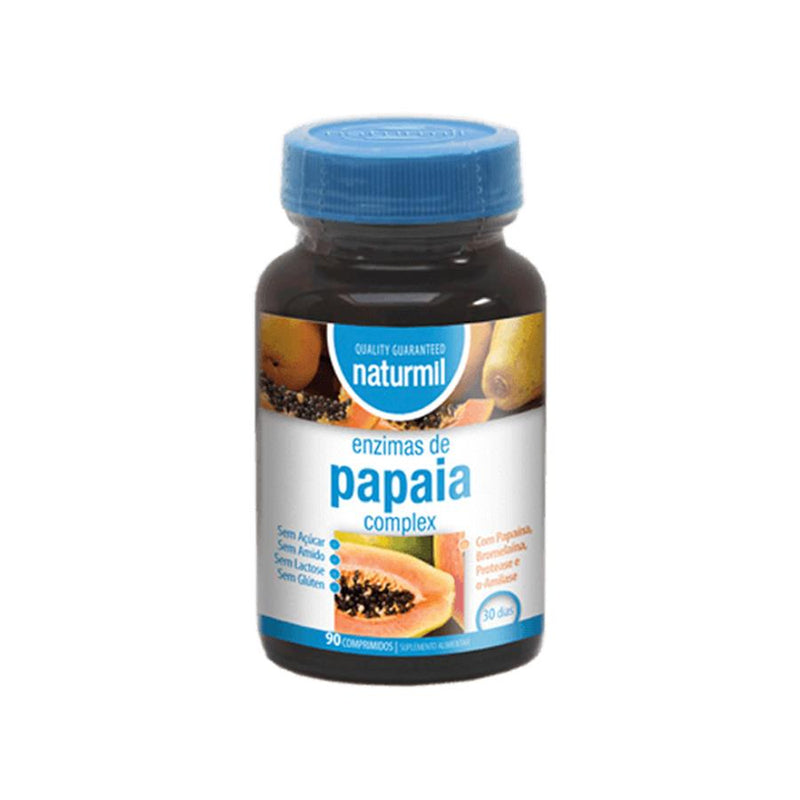 Naturmil Enzimas de Papaia Complex 90 comprimidos