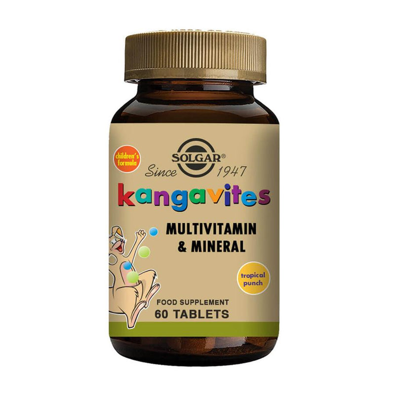 Solgar Kangavites Tropical 60 Comprimidos Mastigáveis
