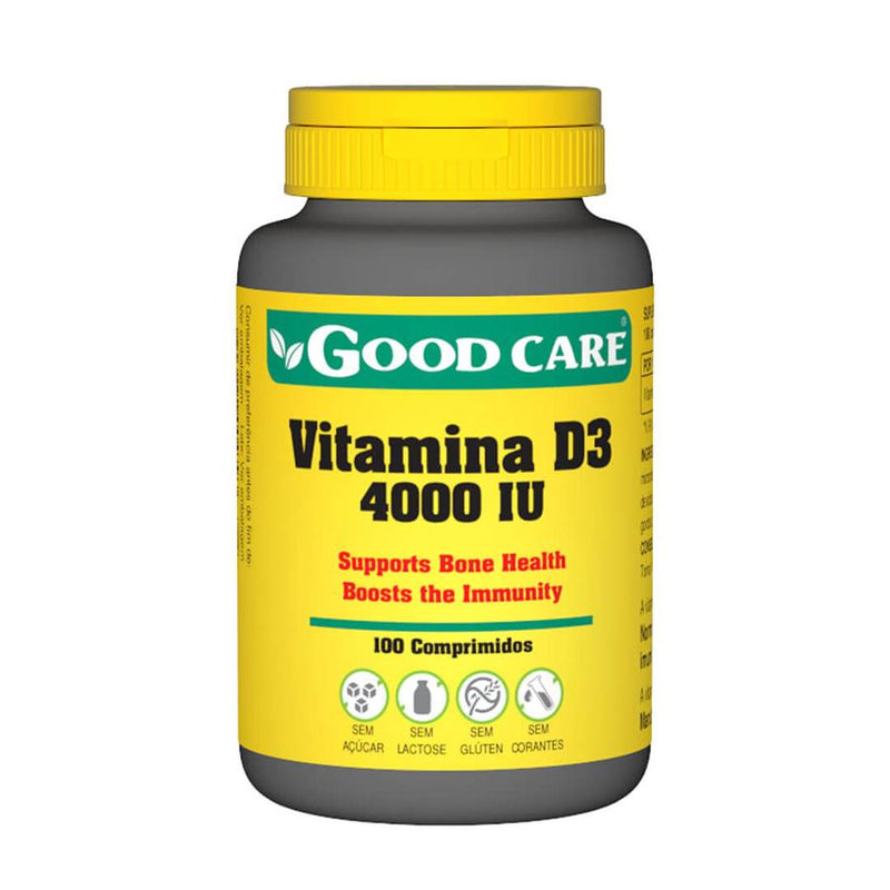 Good Care Vitamina D3 4000iu 100 Cápsulas