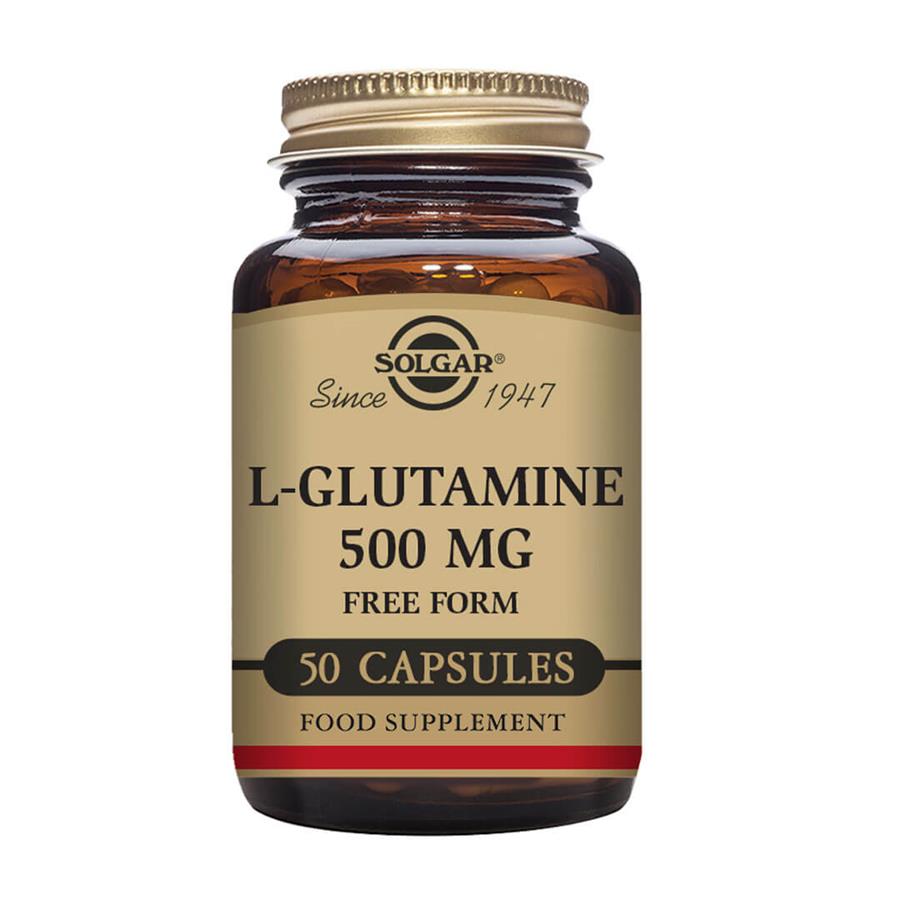 Solgar L-Glutamina 500mg 50 Cápsulas