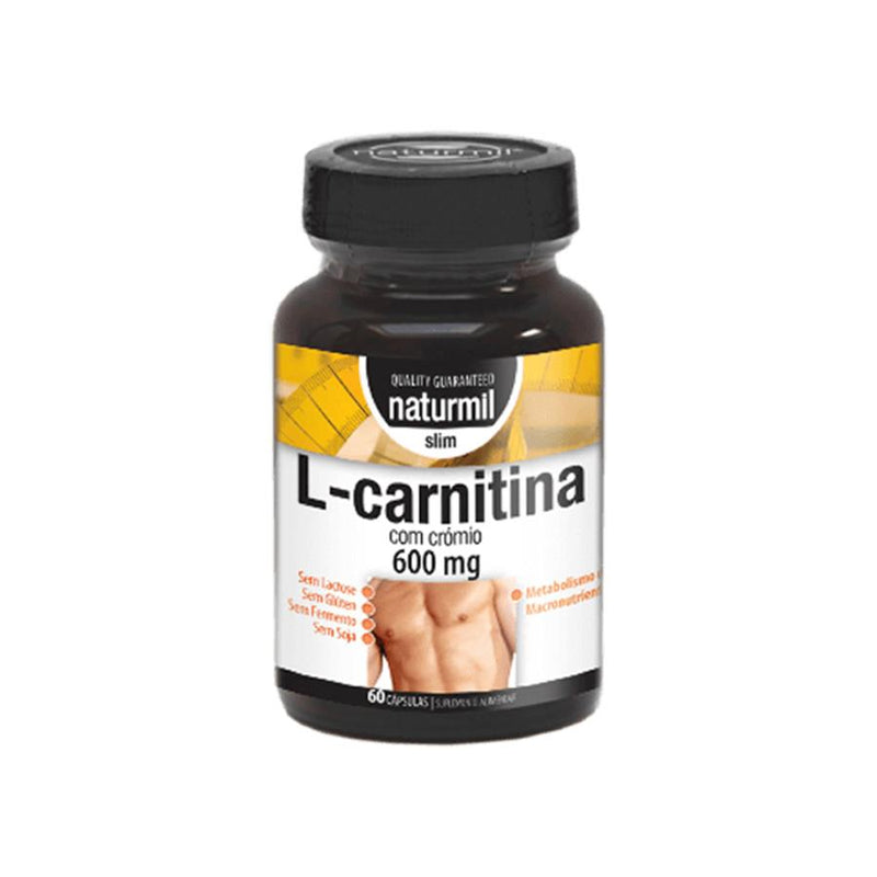 Naturmil L-Carnitina Slim 600mg 60 Cápsulas