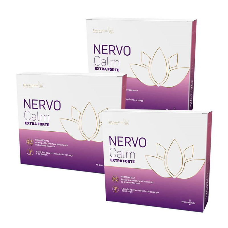 Bioceutica Nervocalm Extra Forte 30 Singlepack - Pack de 3