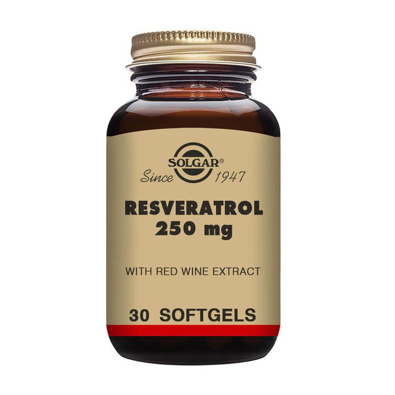 Solgar Resveratrol 250mg 30 Cápsulas