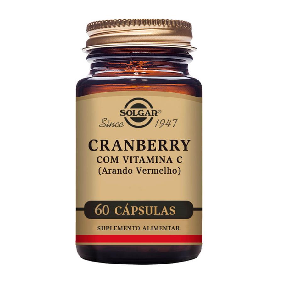 Solgar Arando Vermelho com Vitamina C 60 Cápsulas