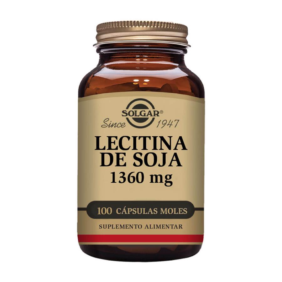 Solgar Lecitina de Soja 1360mg 100 Cápsulas