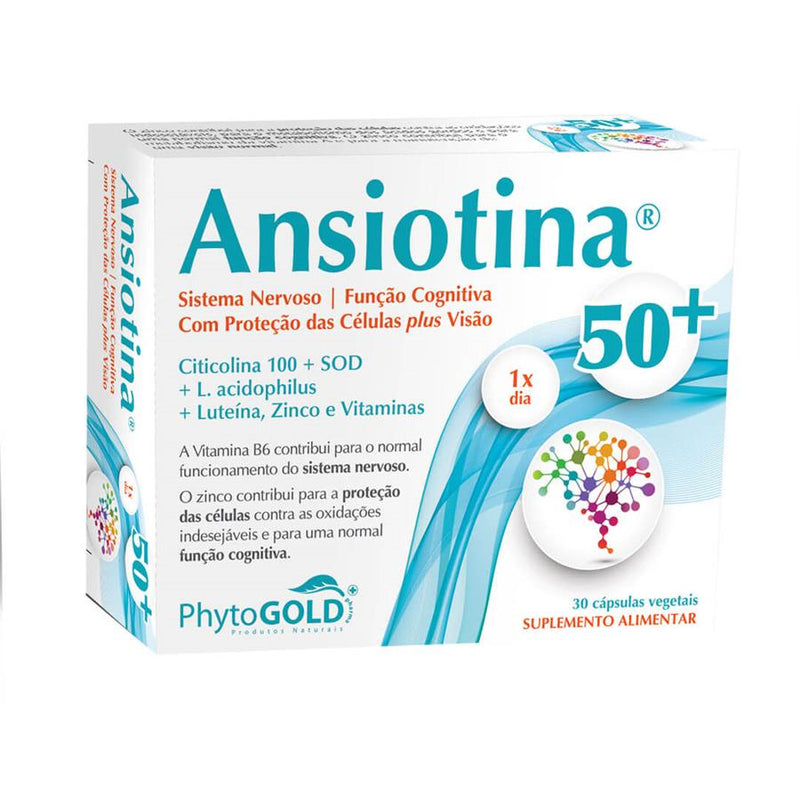 Phytogold Ansiotina 50+ 30 Cápsulas