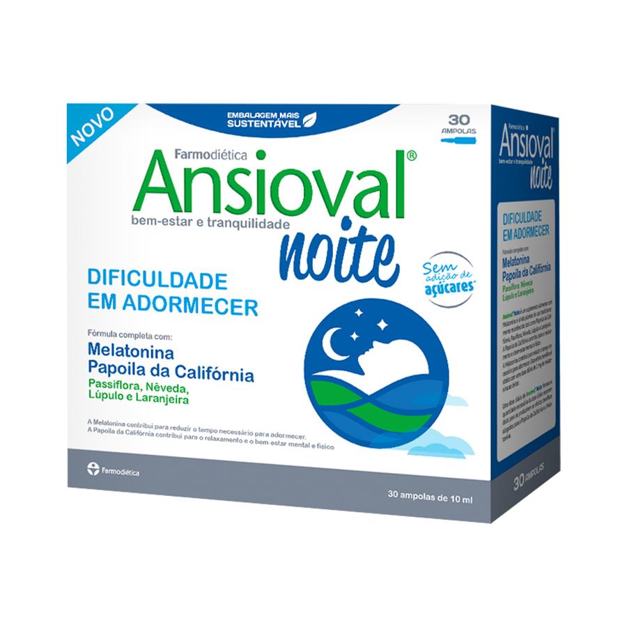 Farmodiética Ansioval Noite 30 ampolas