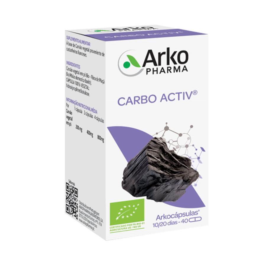 Arkocápsulas Carbo Activ 40 Cápsulas - imagem principal