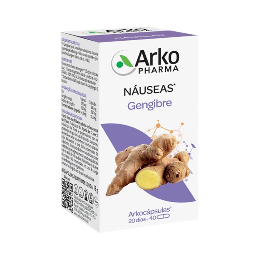 Arkocápsulas Gengibre 40 Cápsulas - imagem principal