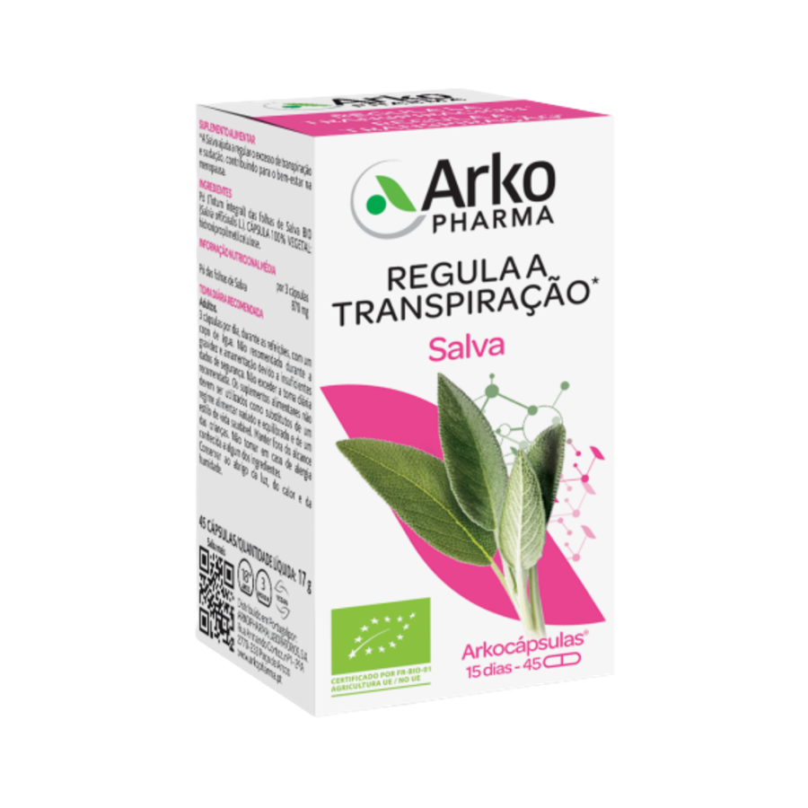 Arkocápsulas Salva Bio 45 Cápsulas - imagem principal
