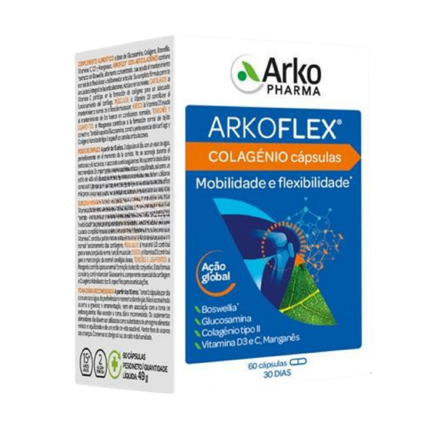 Arkopharma Arkoflex Colagénio 60 Cápsulas - imagem principal
