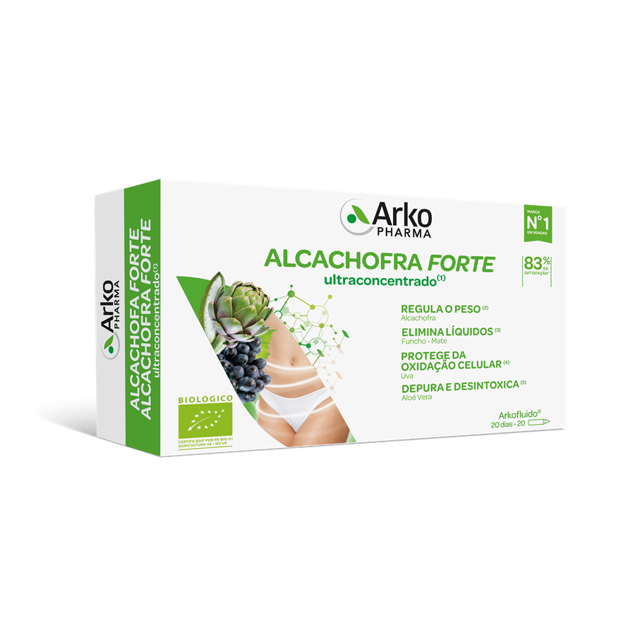 Arkopharma ArkoFluído Alcachofra Forte 20 Ampolas - imagem principal