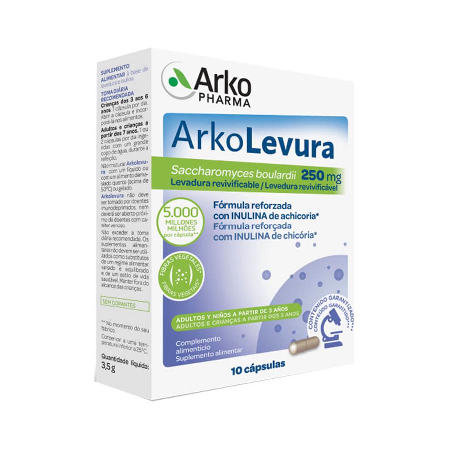 Arkopharma ArkoLevura 250 mg 10 Cápsulas - imagem principal