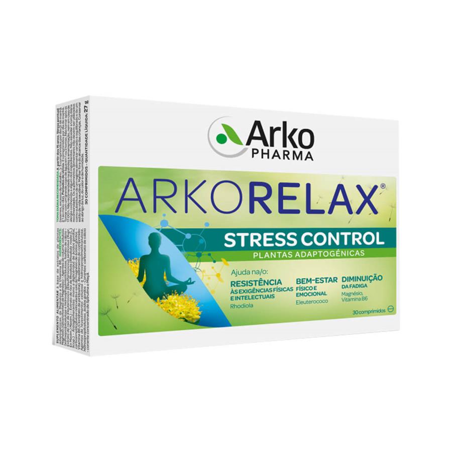 Arkopharma Arkorelax Stress Control 30 Comprimidos