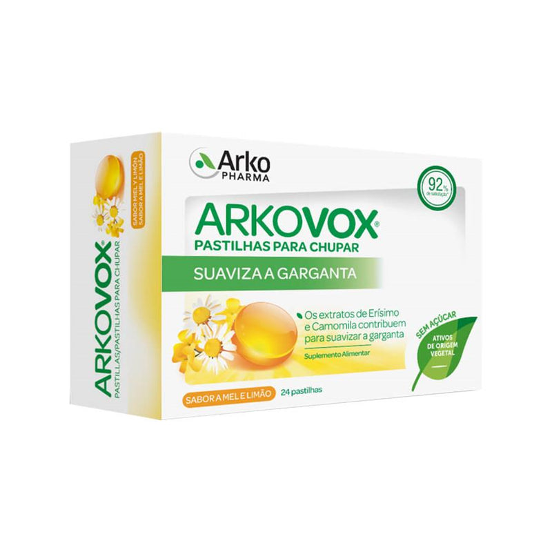 Arkopharma Arkovox Mel e Limão 24 Pastilhas