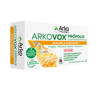 Arkovox Propólis + Vit.C Sabor a Framboesa 24 Comprimidos