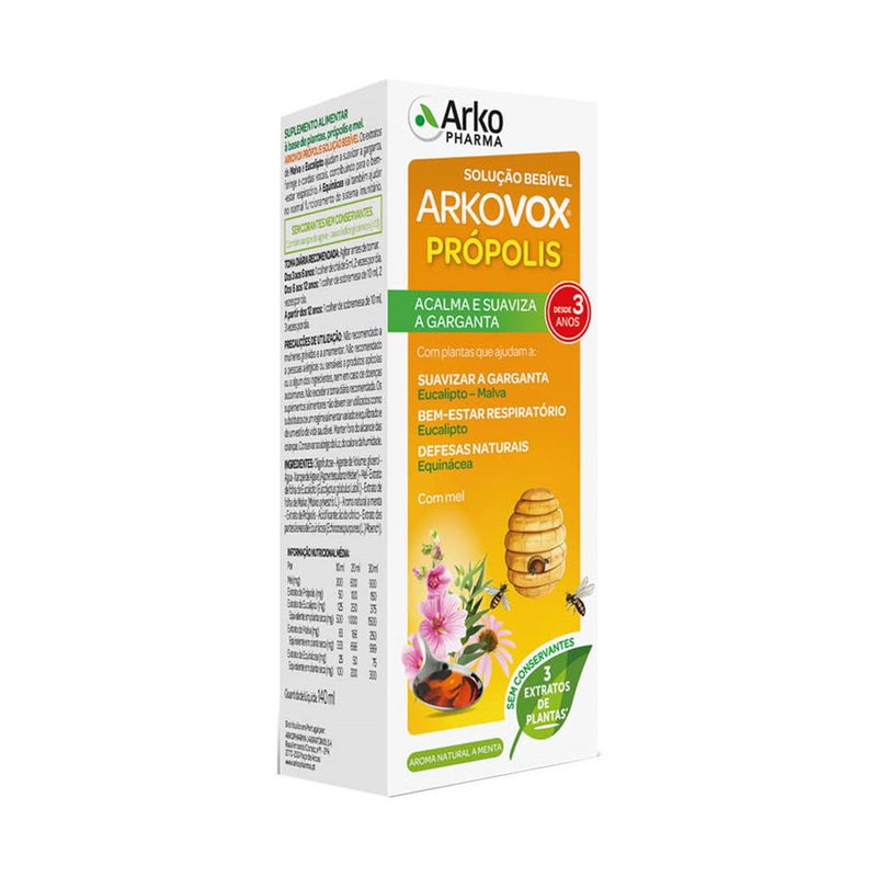 Arkopharma Arkovox Propolis + Equinacea Solução Oral 140ml