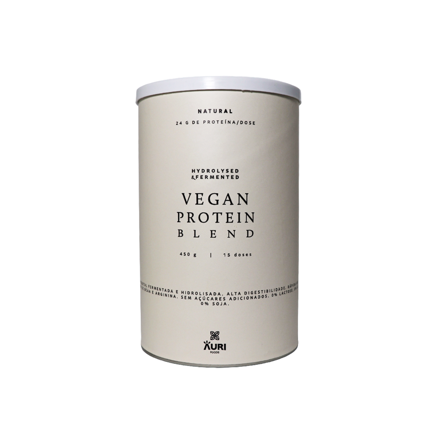 Auri Foods Natural Hydrolyzed Fermented Protein 450g - imagem principal