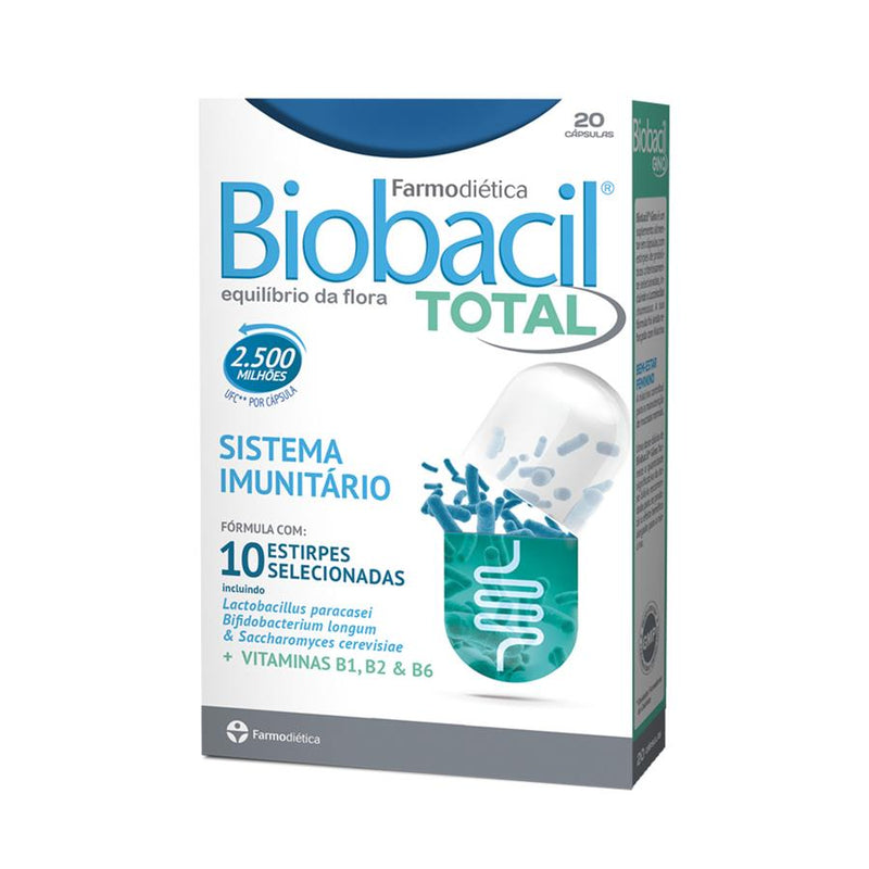 Farmodiética Biobacil Total 20 cápsulas
