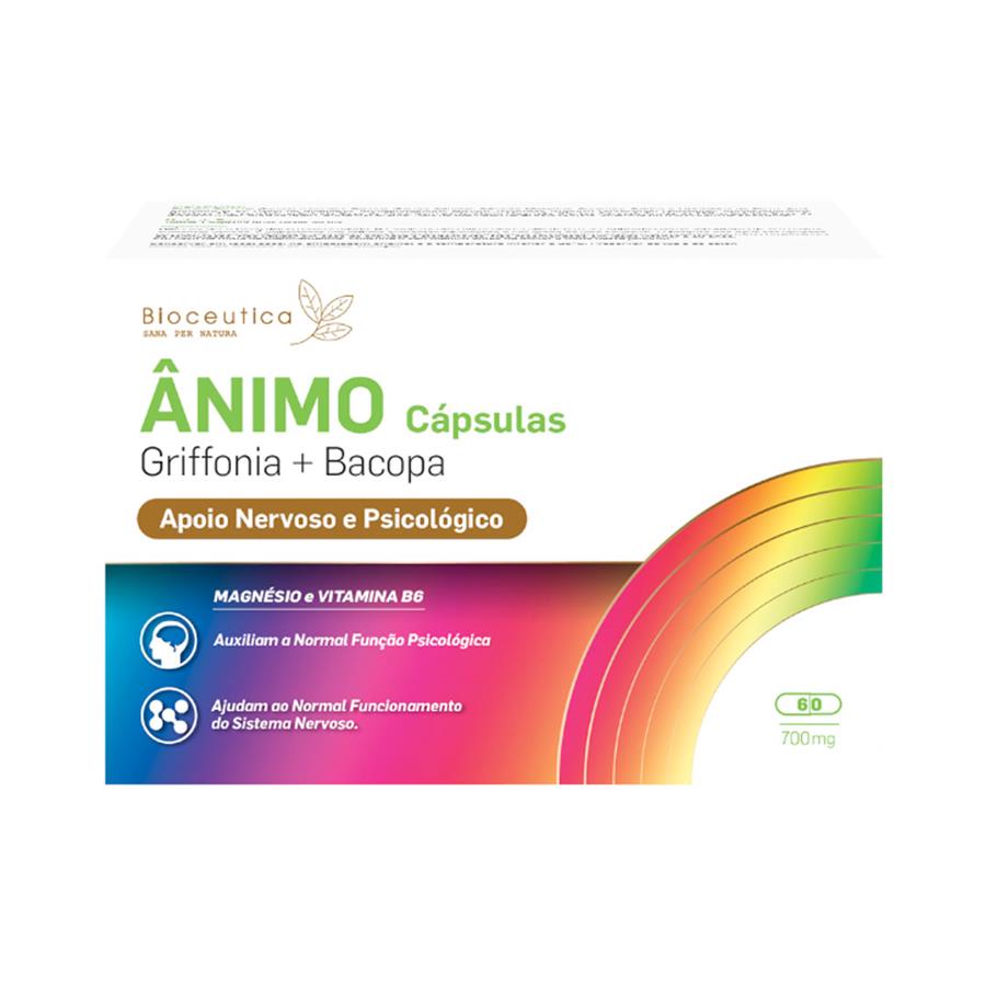 Bioceutica Animo Griffonia + Bacopa 60 Cápsulas - imagem principal