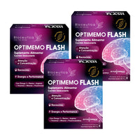 Bioceutica Optimemo Flash 20 ampollas + 20 cápsulas - Paquete de 3