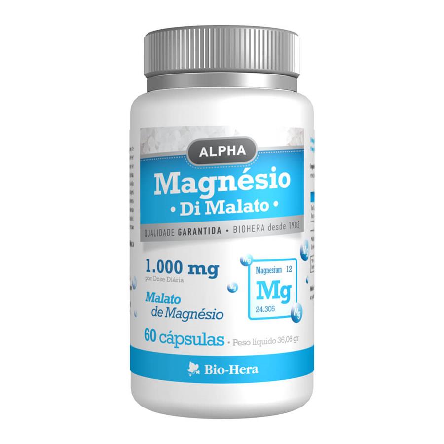 BioHera Magnésio Di Malato 60 Cápsulas - imagem principal