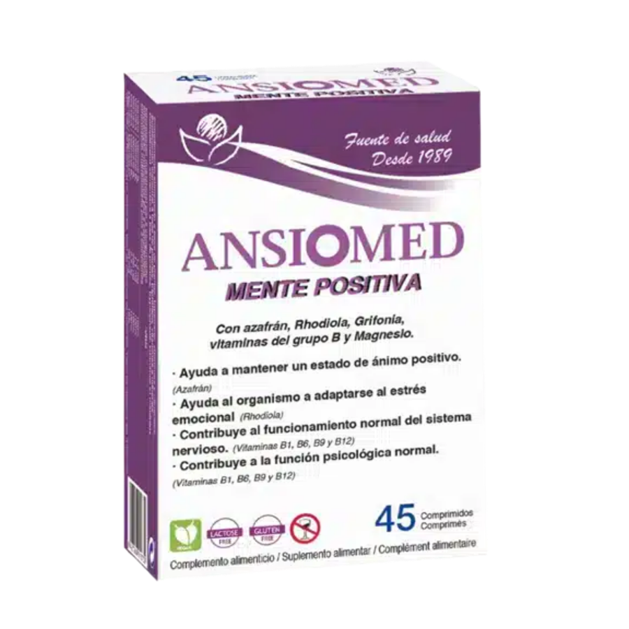 Bioserum Ansiomed Mente Positiva 45 Comprimidos - imagem principal