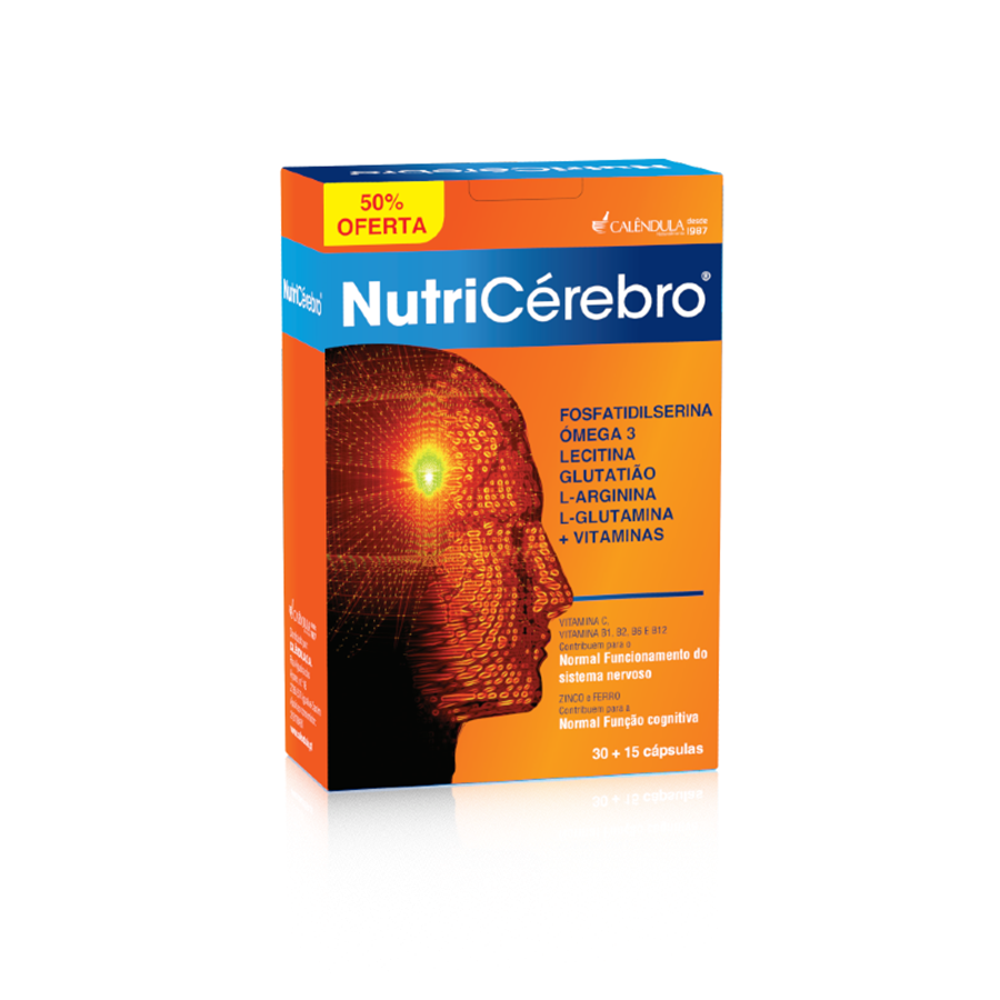 Calendula NutriCérebro 45 Cápsulas