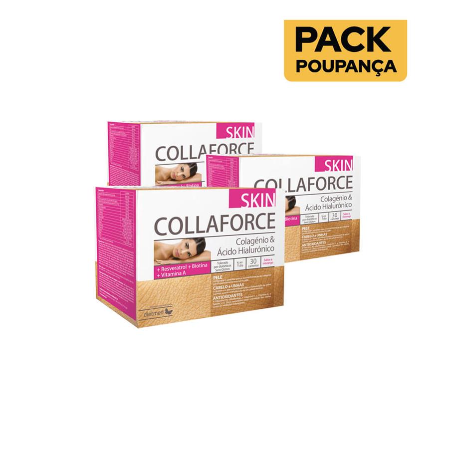 Dietmed Collaforce Skin 30 Saquetas - Pack de 3