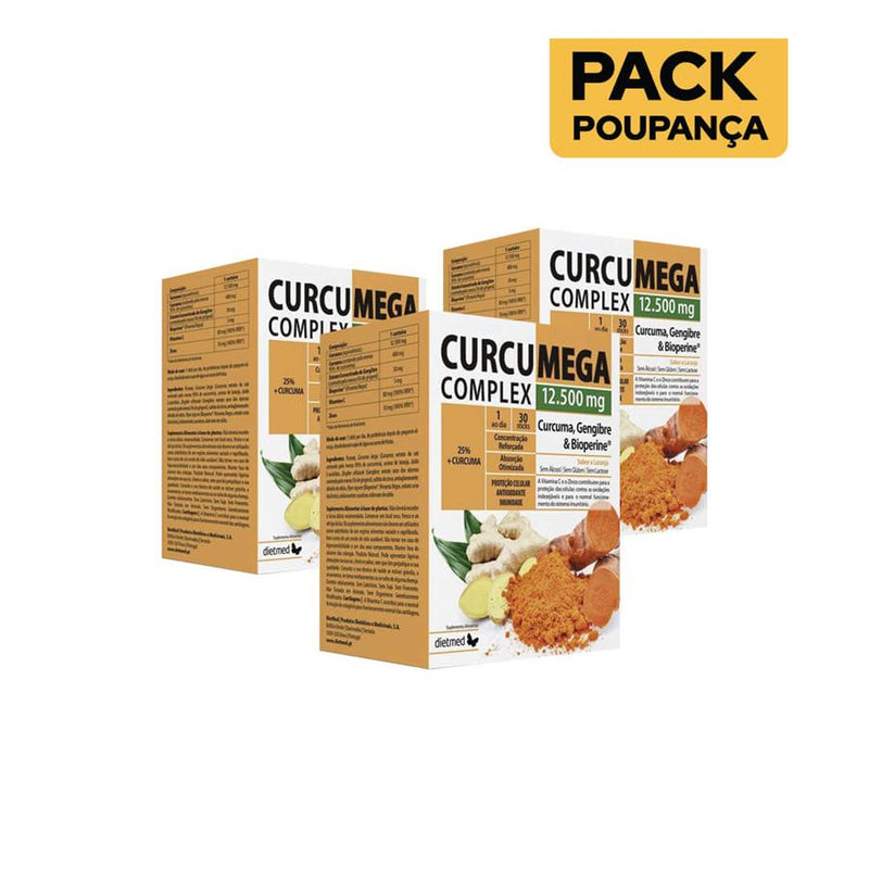 Dietmed Curcumega Complex 12.500 mg 30 Sticks - Pack de 3