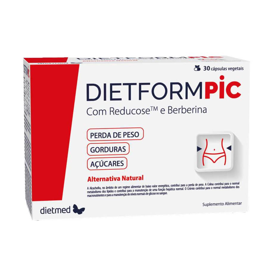Dietmed Dietform Pic 30 Cápsulas Vegetais - imagem principal