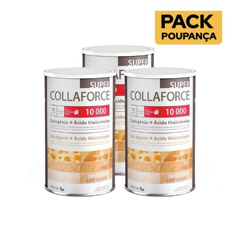 Dietmed Super Collaforce 10.000mg em Pó 450g - Pack de 3