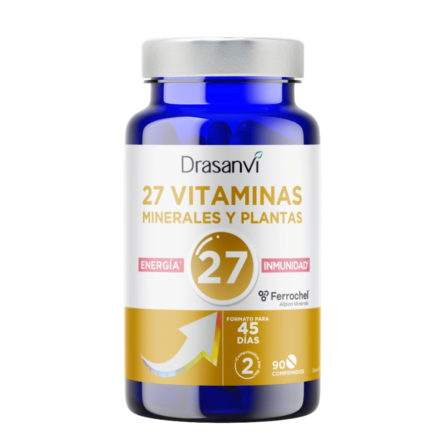 Drasanvi 27 Vitaminas+Minerais Energia e Imunidade 90 Comprimidos - imagem principal