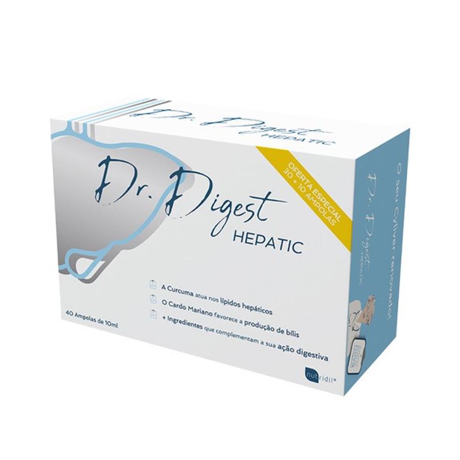 Dr. Digest Hepatic 30+10 Ampolas - imagem principal