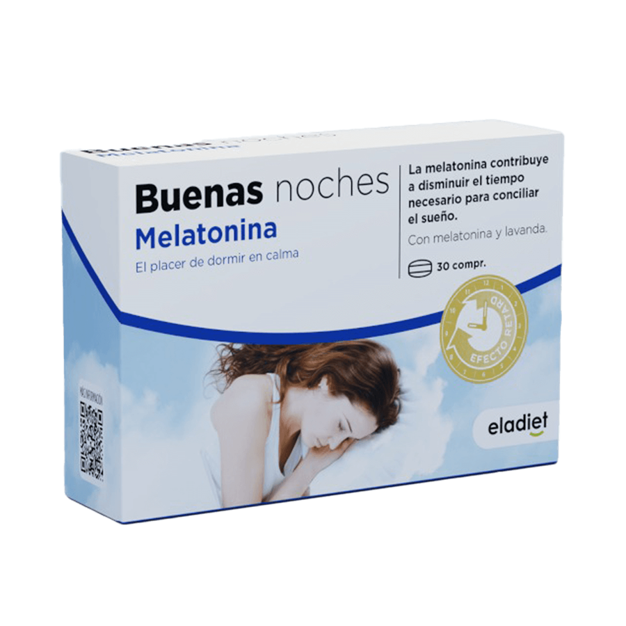 Eladiet Buenas Noches Melatonina 30 Comprimidos - imagem principal