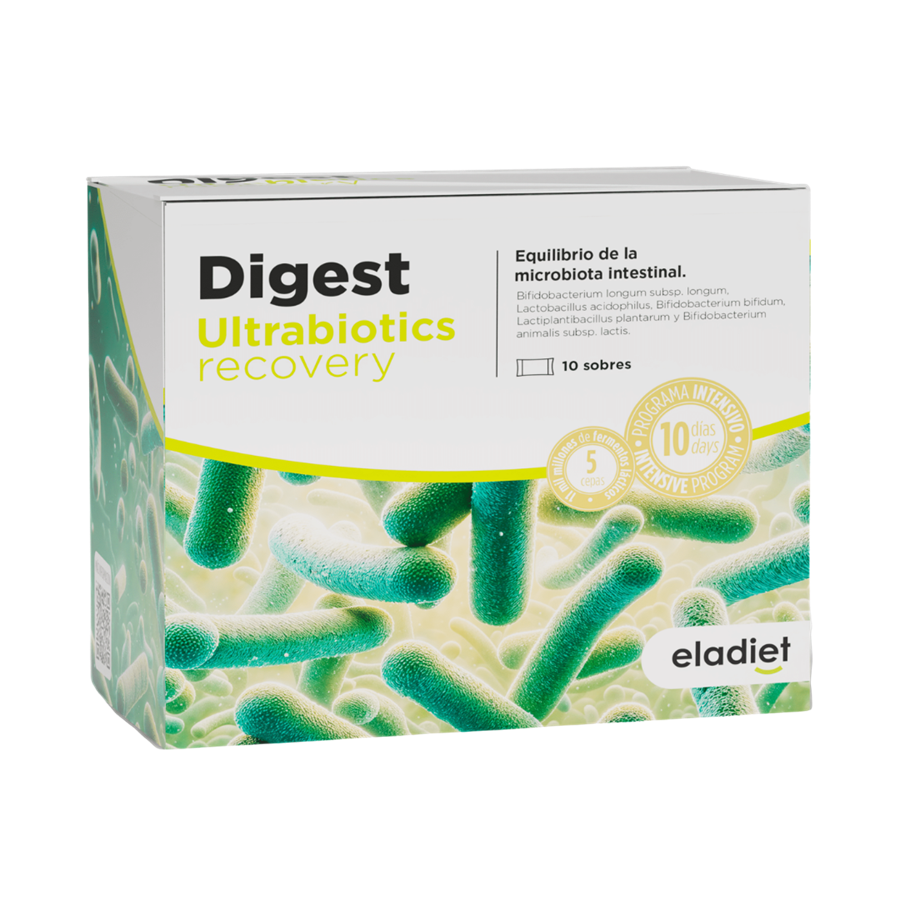 Eladiet Digest Ultrabiotics Recovery 10 Saquetas - imagem principal