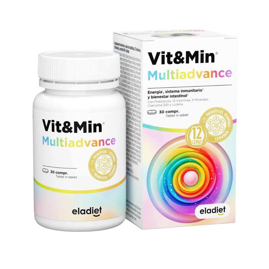 Eladiet Vit&Min Multiadvance 30 Comprimidos - imagem principal