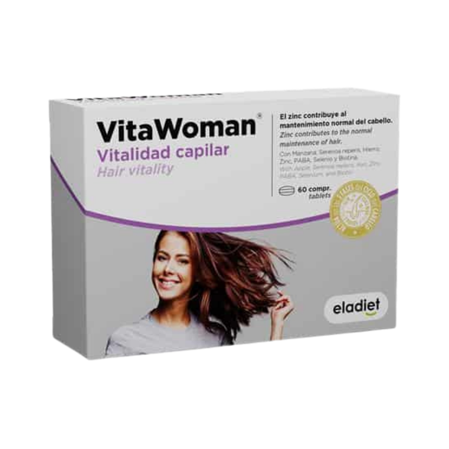 Eladiet VitaWoman Vitalidade Capilar 60 comprimidos - imagem principal