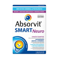 Farmodiética Absorvit Smart Neuro 30 Cápsulas