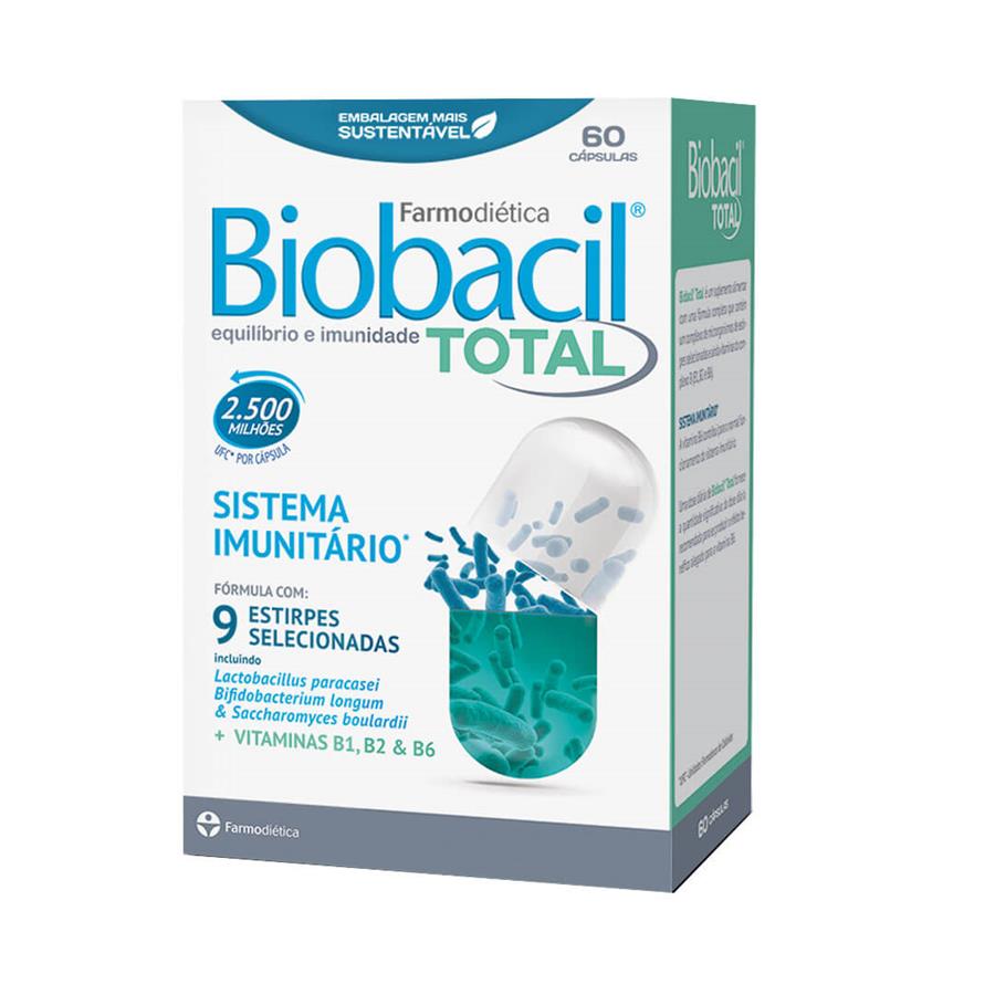 Farmodiética Biobacil Total 60 Cápsulas - imagem principal