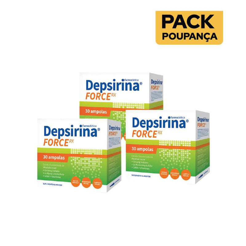 Farmodiética Depsirina Force 30 Ampolas - Pack de 3