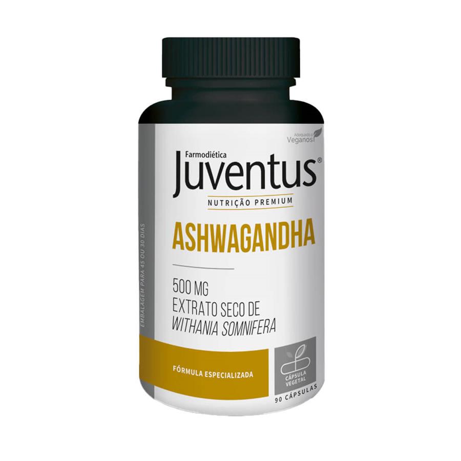 Farmodiética Juventus Ashwagandha 500mg 90 Cápsulas - imagem principal