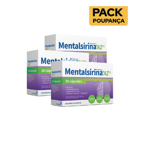 Farmodiética Mentalsirina AZ RX 30 Cápsulas - Pack de 3