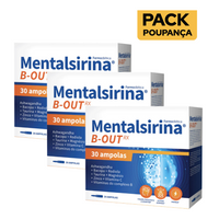 Farmodiética Mentalsirina B-Out Rx 30 Ampolas - Pack de 3