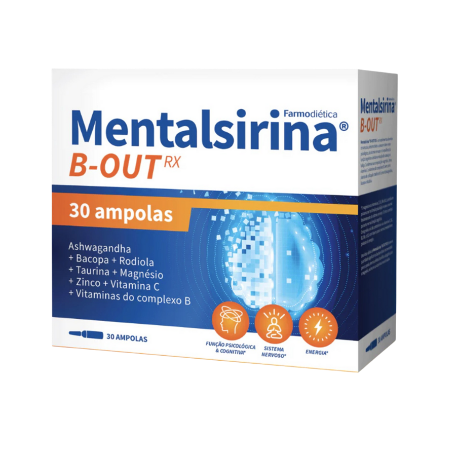 Farmodiética Mentalsirina B-Out Rx 30 Ampolas - imagem principal