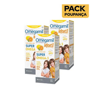 Farmodiética Omegamil Infantil Laranja-Limão Xarope 100ml - Pack de 3
