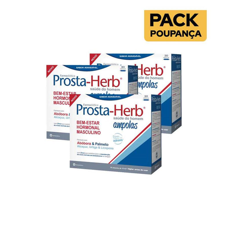 Farmodiética Prosta-Herb 30 Ampolas - Pack de 3