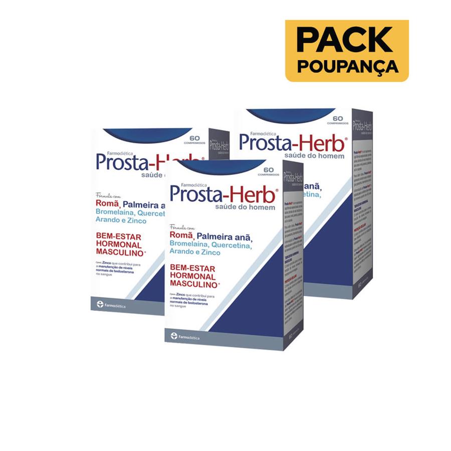 Farmodiética Prosta-Herb 60 comprimidos - Pack de 3